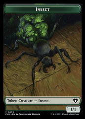 Eldrazi Spawn // Insect Double-Sided Token [Commander Masters Tokens] | GnG Games