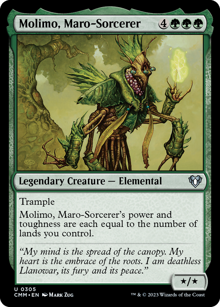 Molimo, Maro-Sorcerer [Commander Masters] | GnG Games