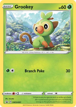 Grookey (SWSH001) [Sword & Shield: Black Star Promos] | GnG Games