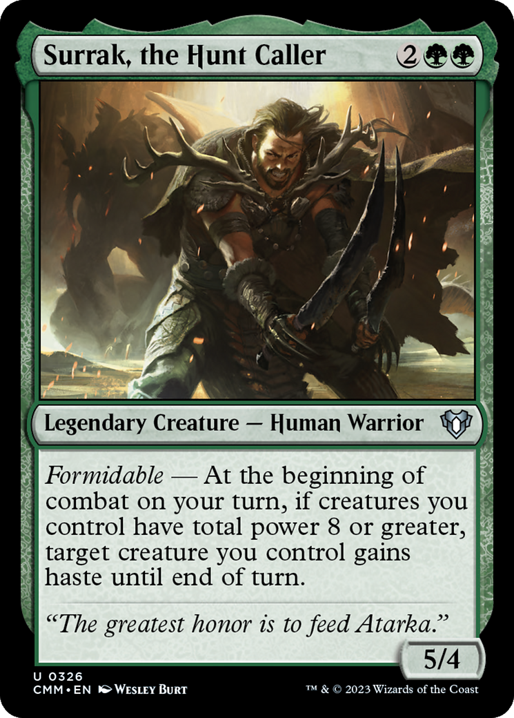 Surrak, the Hunt Caller [Commander Masters] | GnG Games