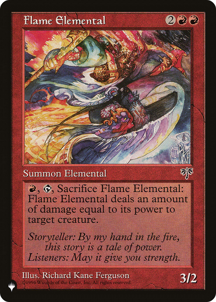 Flame Elemental [The List] | GnG Games