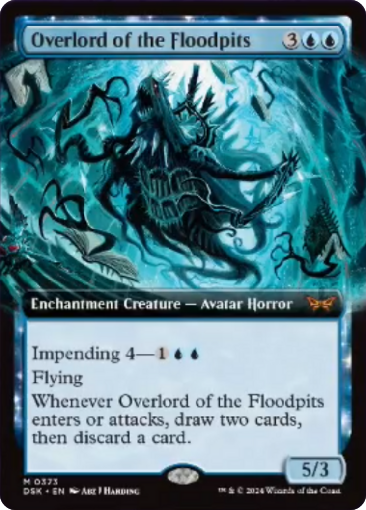 Overlord of the Floodpits (Extended Art) [Duskmourn: House of Horror] | GnG Games