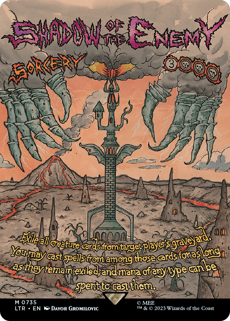 Shadow of the Enemy (Borderless Poster) [The Lord of the Rings: Tales of Middle-Earth] | GnG Games