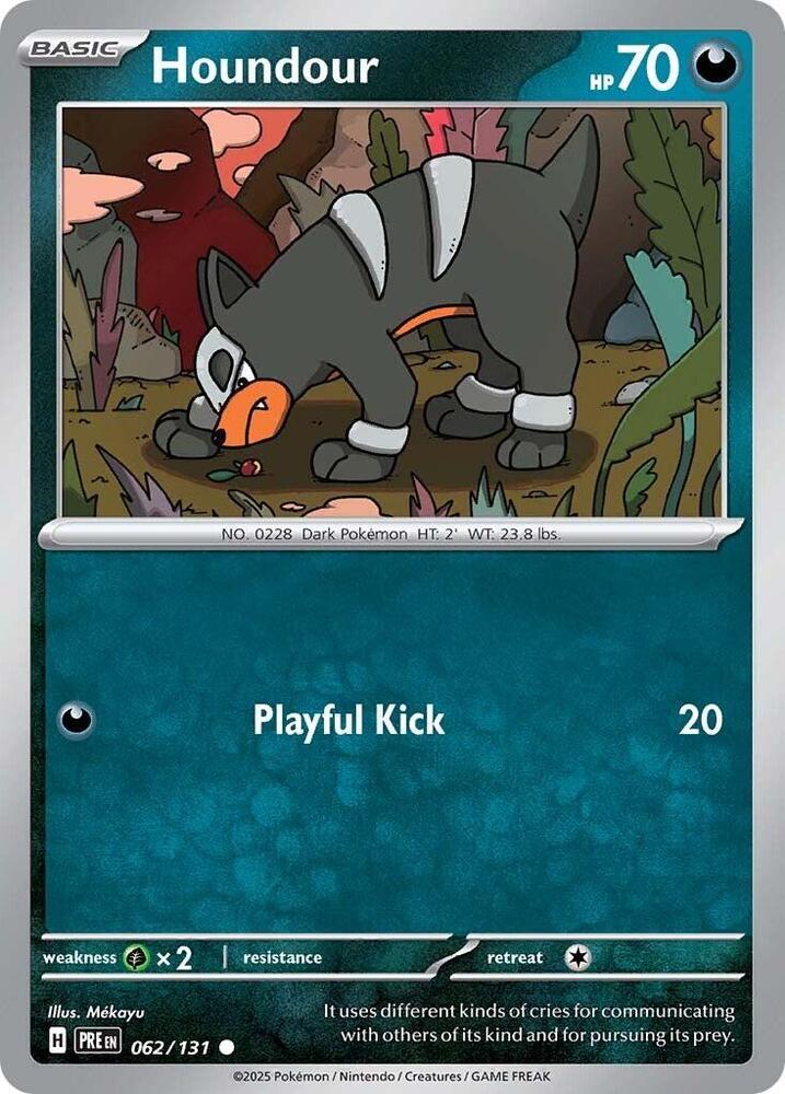 Houndour (062/131) [Scarlet & Violet: Prismatic Evolutions] | GnG Games