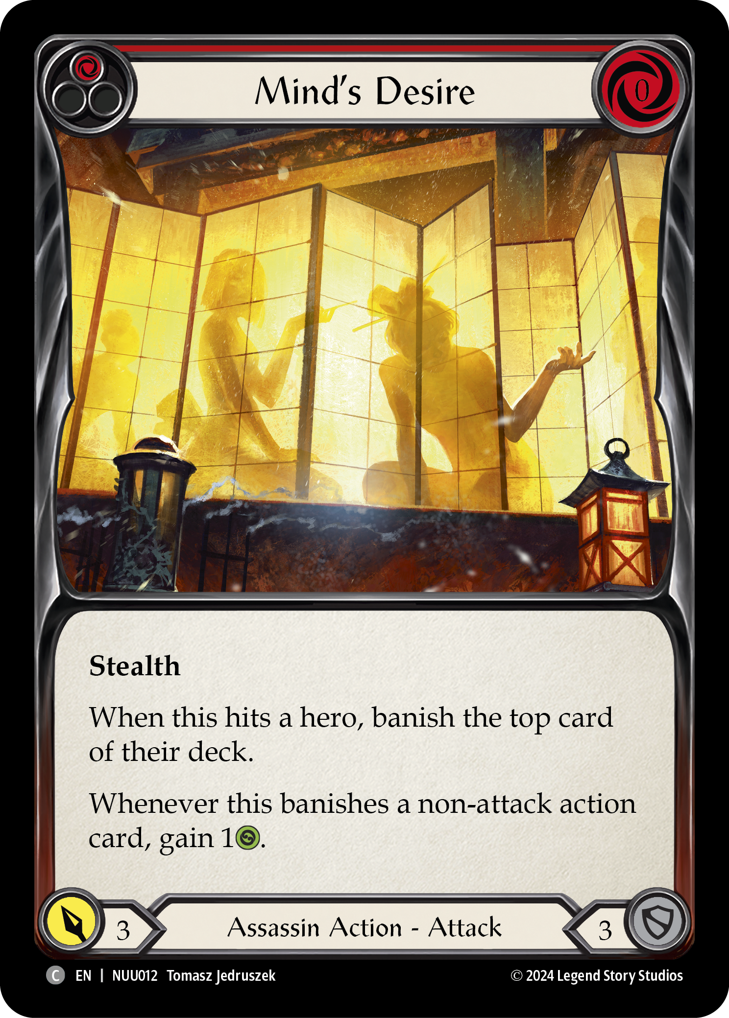 Mind's Desire (Red) [NUU012] (Part the Mistveil Nuu Blitz Deck) | GnG Games