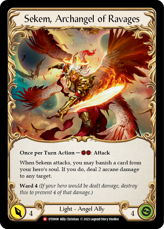 Figment of Ravages // Sekem, Archangel of Ravages [DTD008] (Dusk Till Dawn) | GnG Games