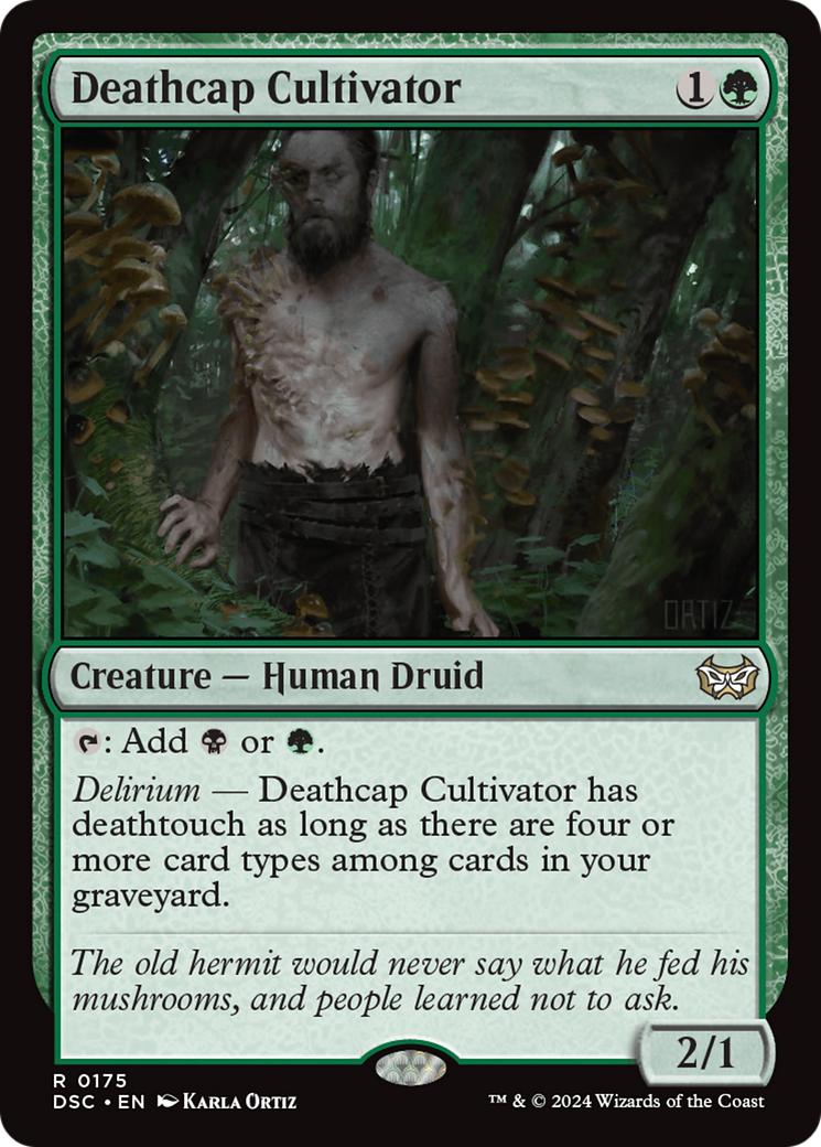 Deathcap Cultivator [Duskmourn: House of Horror Commander] | GnG Games