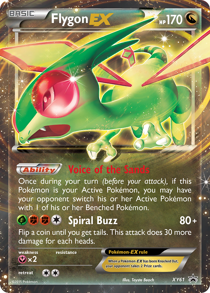 Flygon EX (XY61) [XY: Black Star Promos] | GnG Games