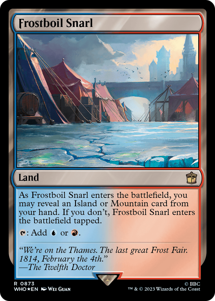 Frostboil Snarl (Surge Foil) [Doctor Who] | GnG Games