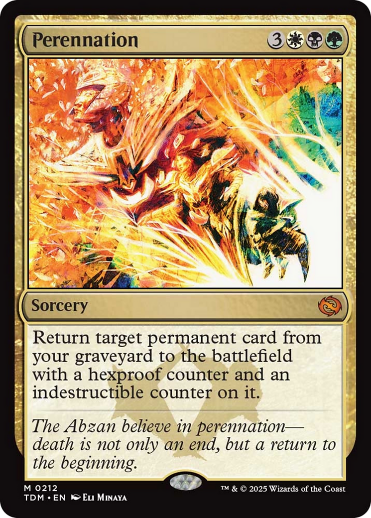 Perennation [Tarkir: Dragonstorm] | GnG Games