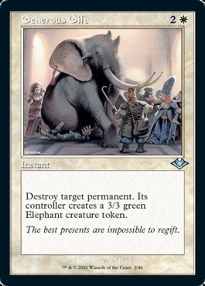 Generous Gift (Retro) [Modern Horizons] | GnG Games