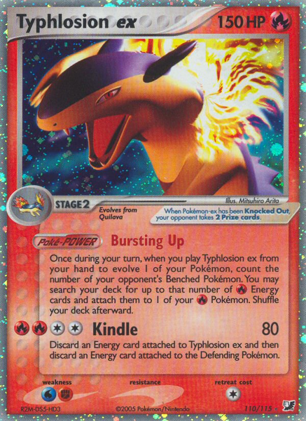 Typhlosion ex (110/115) [EX: Unseen Forces] | GnG Games