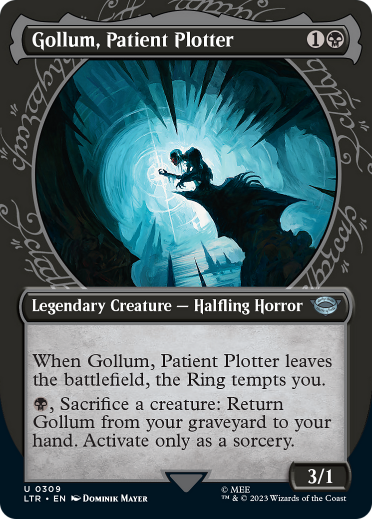 Gollum, Patient Plotter (Showcase Ring Frame) [The Lord of the Rings: Tales of Middle-Earth] | GnG Games