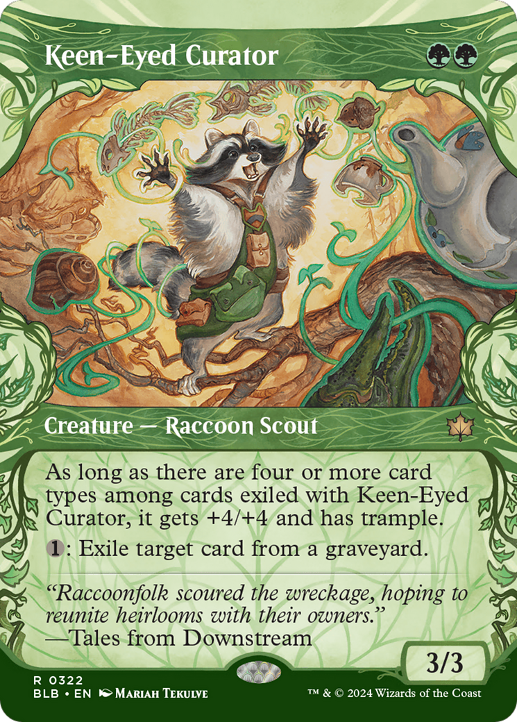 Keen-Eyed Curator (Showcase) [Bloomburrow] | GnG Games