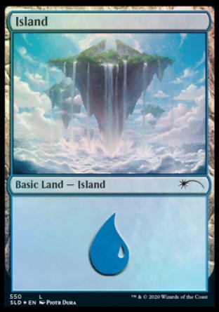 Island (Above the Clouds) (550) [Secret Lair Drop Promos] | GnG Games