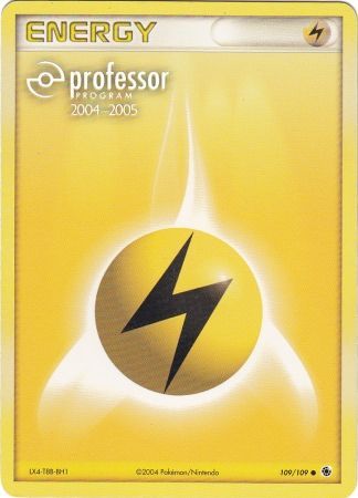 Lightning Energy (109/109) (2004 2005) [Professor Program Promos] | GnG Games