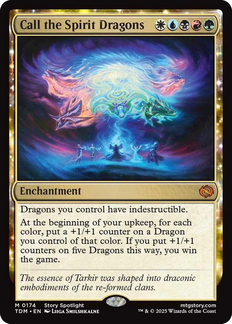 Call the Spirit Dragons [Tarkir: Dragonstorm] | GnG Games