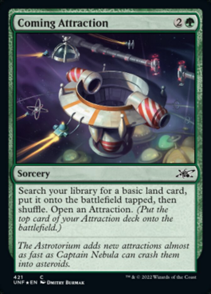 Coming Attraction (Galaxy Foil) [Unfinity] | GnG Games