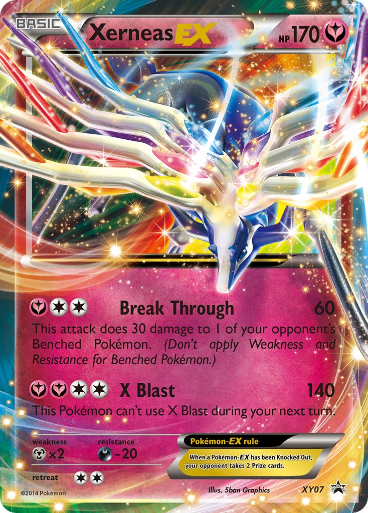 Xerneas EX (XY07) [XY: Black Star Promos] | GnG Games