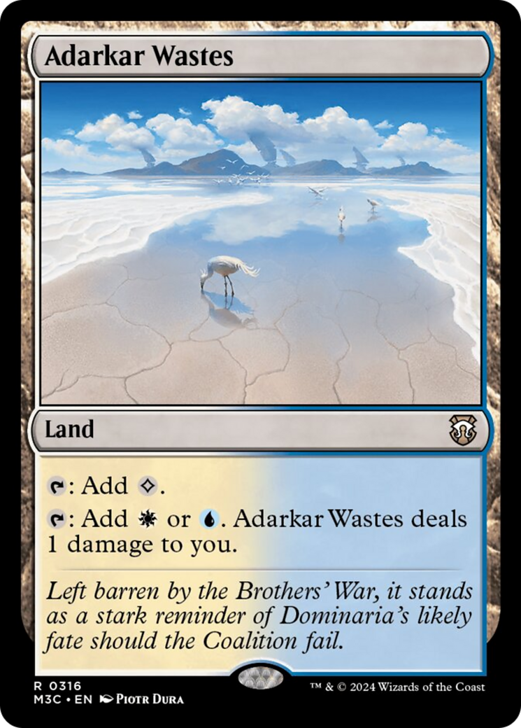 Adarkar Wastes [Modern Horizons 3 Commander] | GnG Games