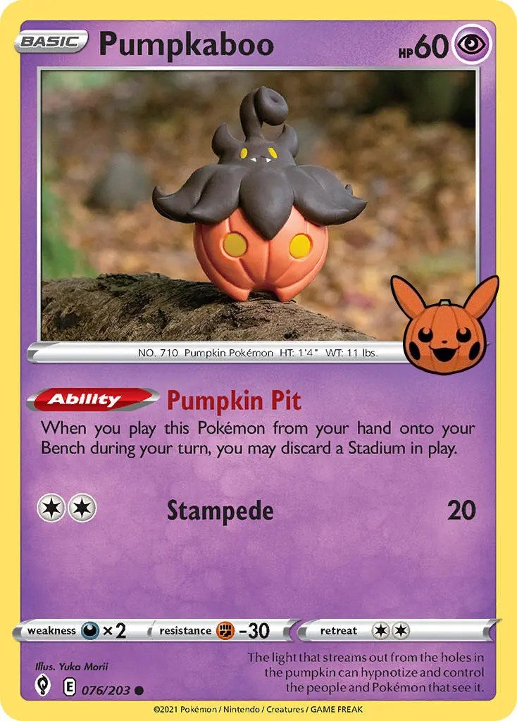 Pumpkaboo (076/203) [Trick or Trade] | GnG Games