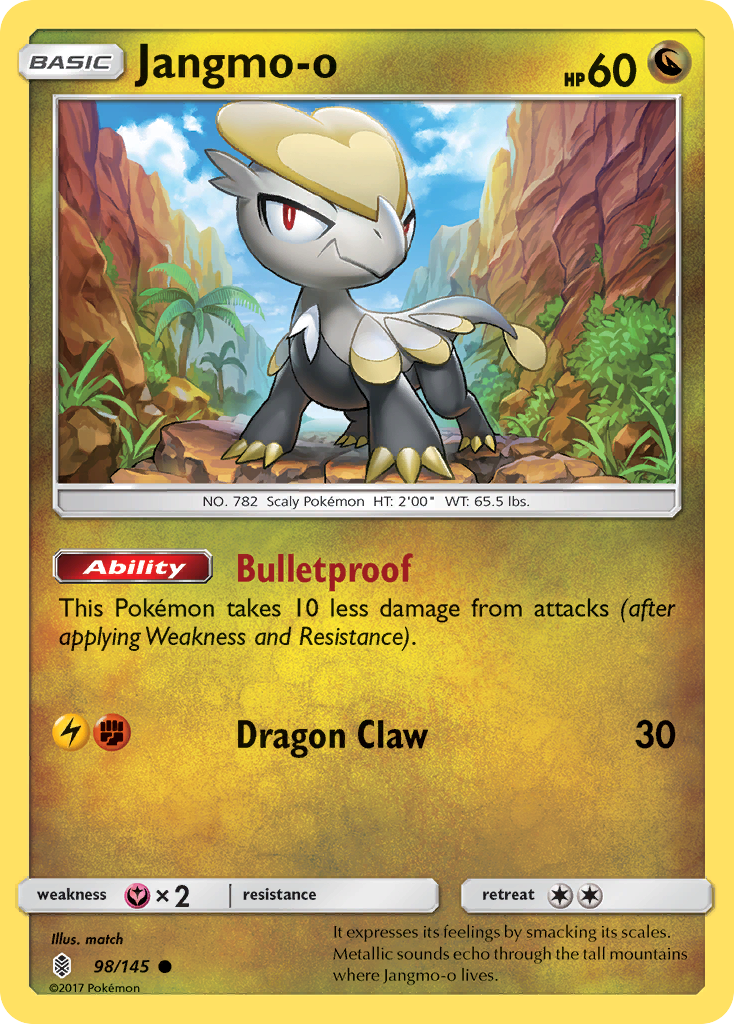 Jangmo-o (98/145) [Sun & Moon: Guardians Rising] | GnG Games