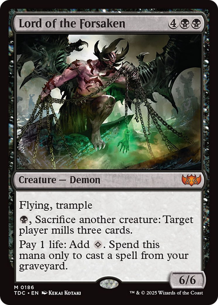 Lord of the Forsaken [Tarkir: Dragonstorm Commander] | GnG Games