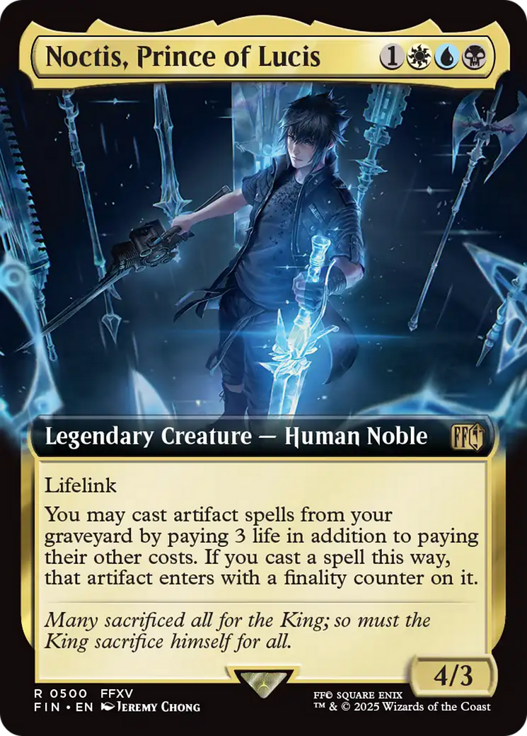 Noctis, Prince of Lucis (Extended Art) [FINAL FANTASY] | GnG Games