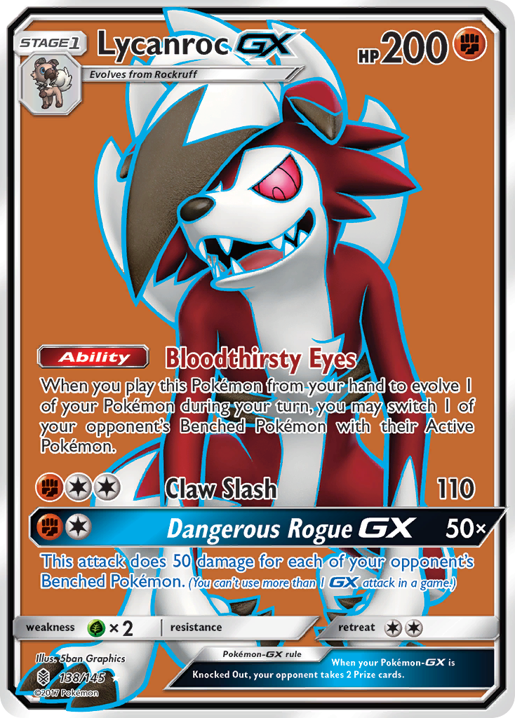 Lycanroc GX (138/145) [Sun & Moon: Guardians Rising] | GnG Games