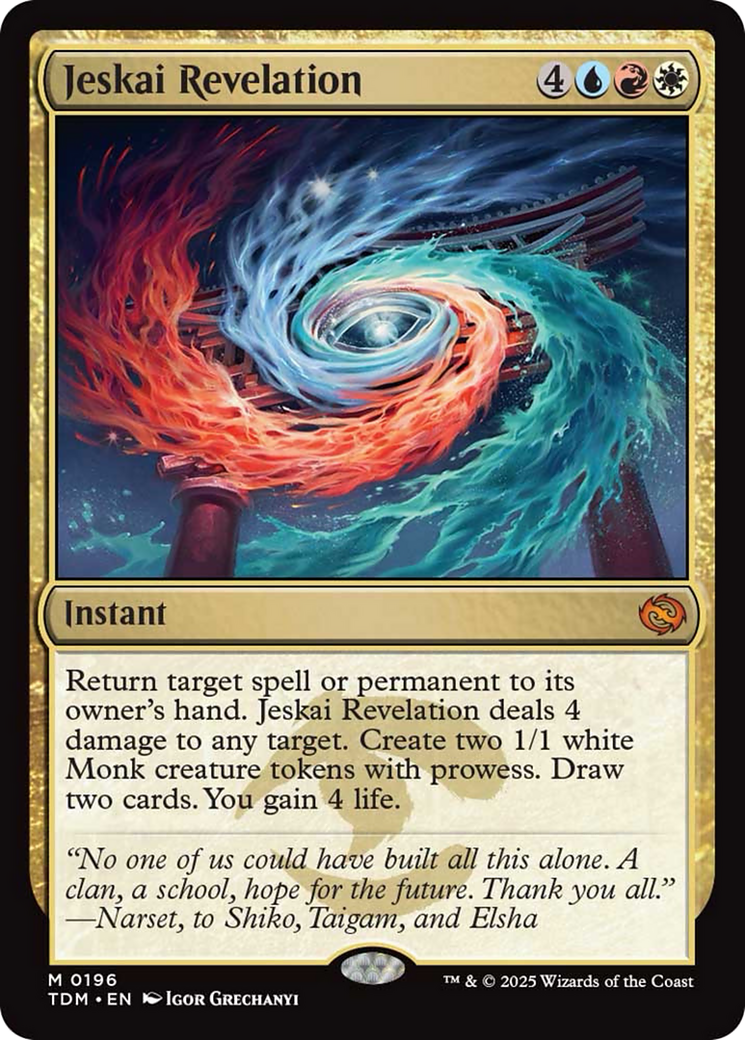 Jeskai Revelation [Tarkir: Dragonstorm] | GnG Games