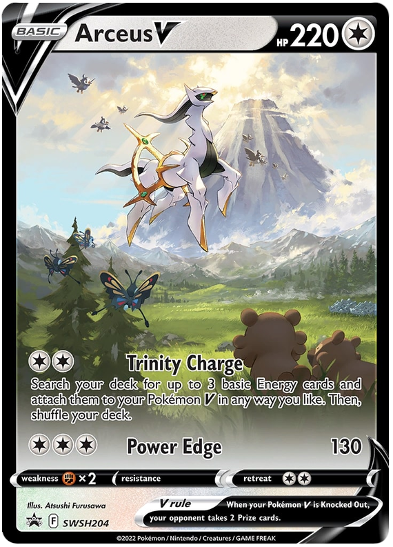 Arceus V (SWSH204) [Sword & Shield: Black Star Promos] | GnG Games