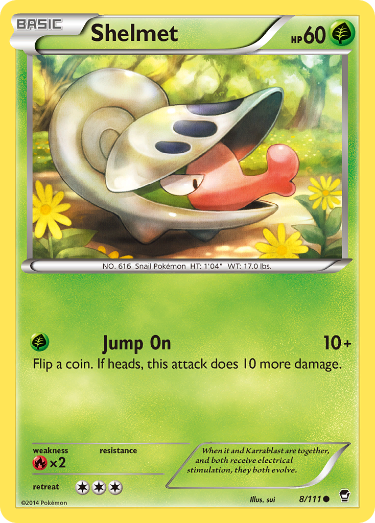 Shelmet (8/111) [XY: Furious Fists] | GnG Games