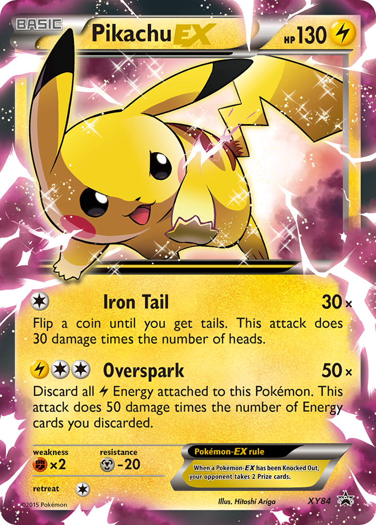 Pikachu EX (XY84) [XY: Black Star Promos] | GnG Games