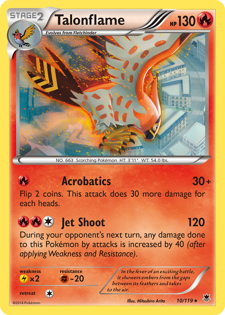 Talonflame (10/119) [XY: Phantom Forces] | GnG Games
