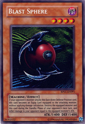 Blast Sphere [RP01-EN091] Secret Rare | GnG Games