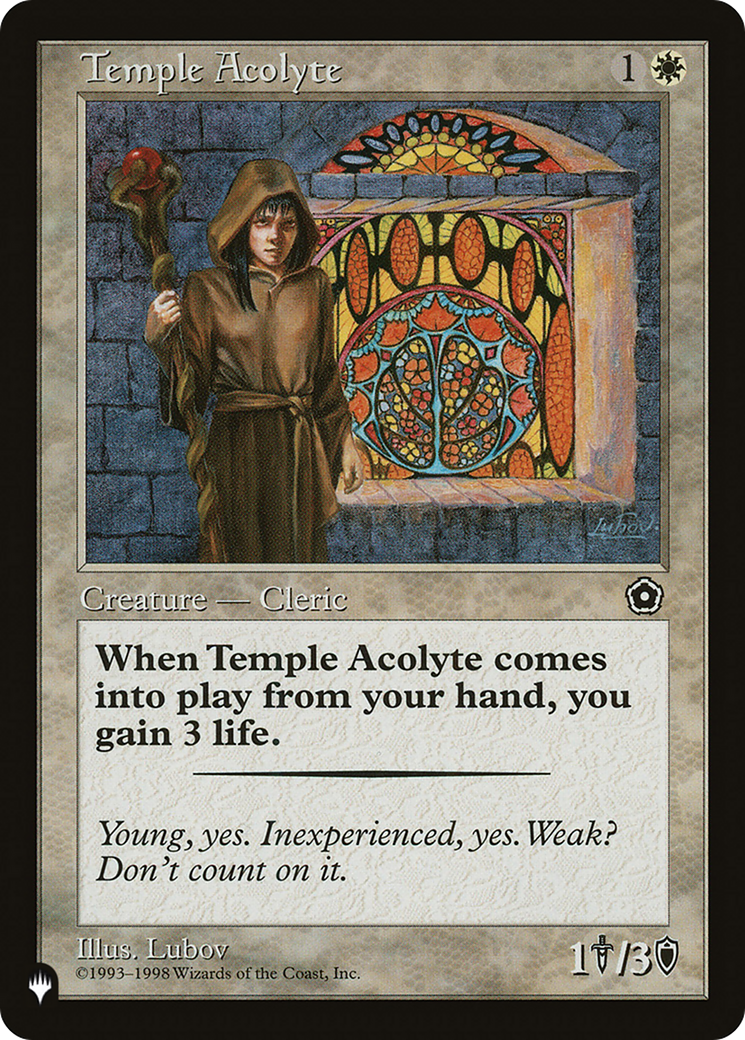 Temple Acolyte [The List] | GnG Games