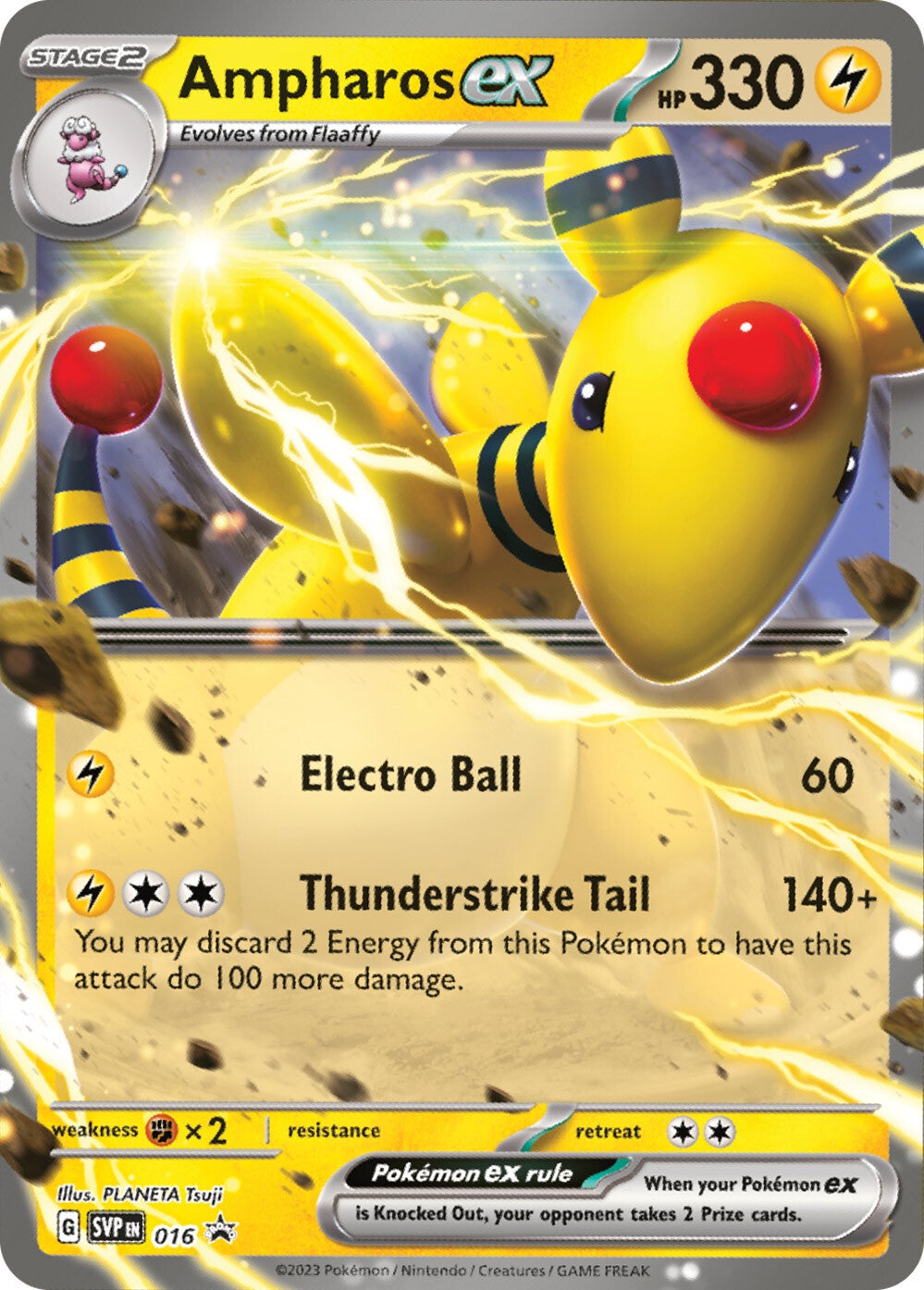 Ampharos ex (016) [Scarlet & Violet: Black Star Promos] | GnG Games