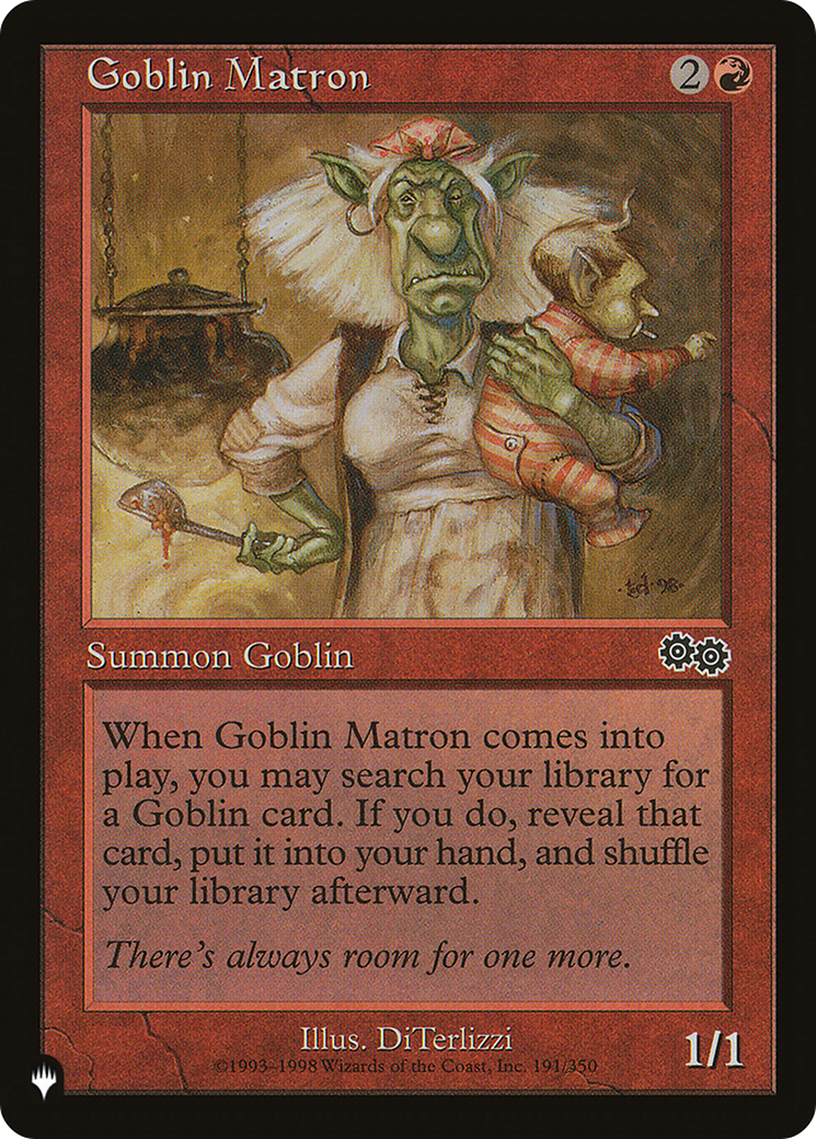 Goblin Matron (USG) [The List] | GnG Games