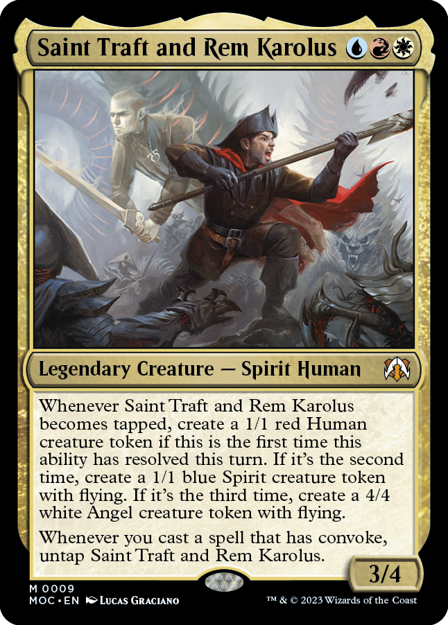 Saint Traft and Rem Karolus [March of the Machine Commander] | GnG Games
