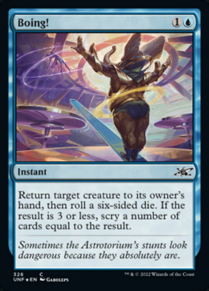 Boing! (Galaxy Foil) [Unfinity] | GnG Games