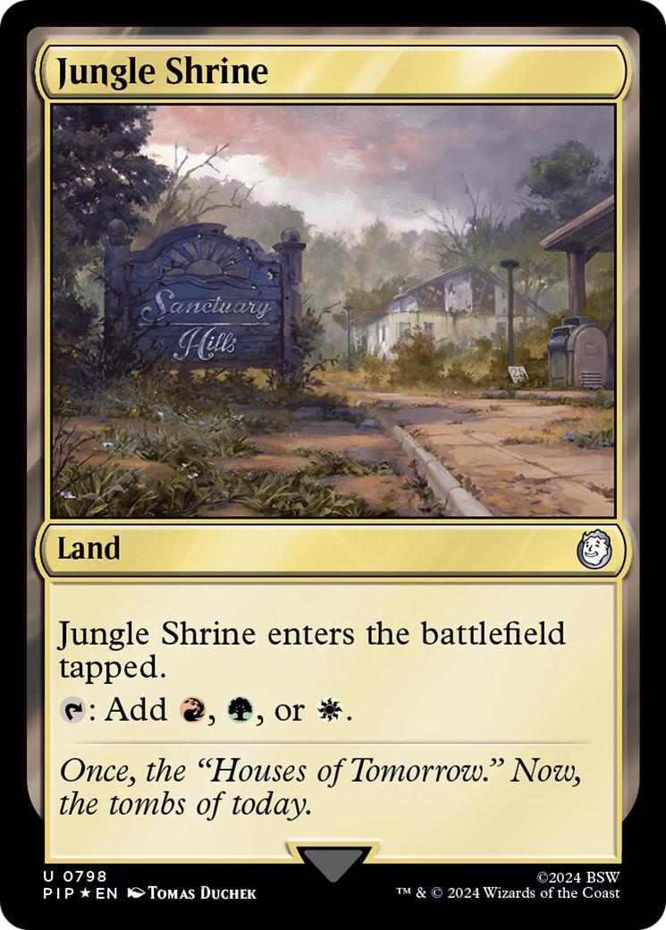 Jungle Shrine (Surge Foil) [Fallout] | GnG Games