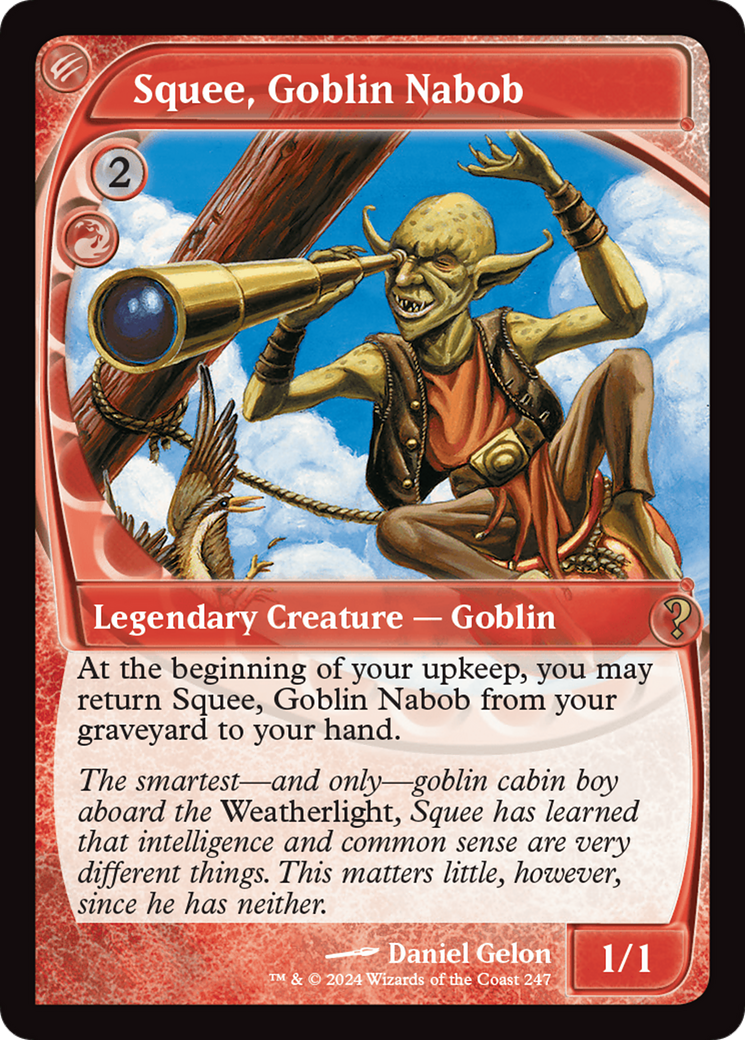 Squee, Goblin Nabob (Future Sight) [Mystery Booster 2] | GnG Games