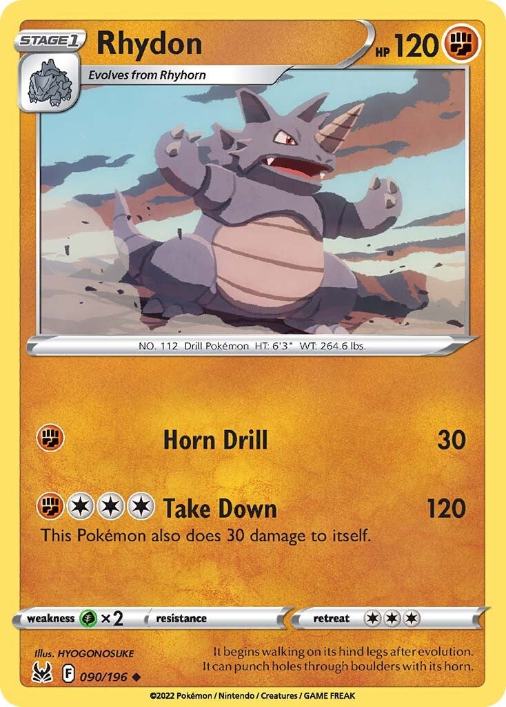 Rhydon (090/196) [Sword & Shield: Lost Origin] | GnG Games