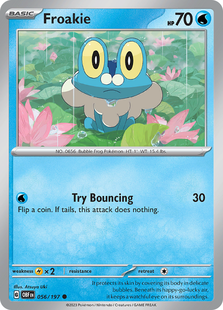 Froakie (056/197) [Scarlet & Violet: Obsidian Flames] | GnG Games