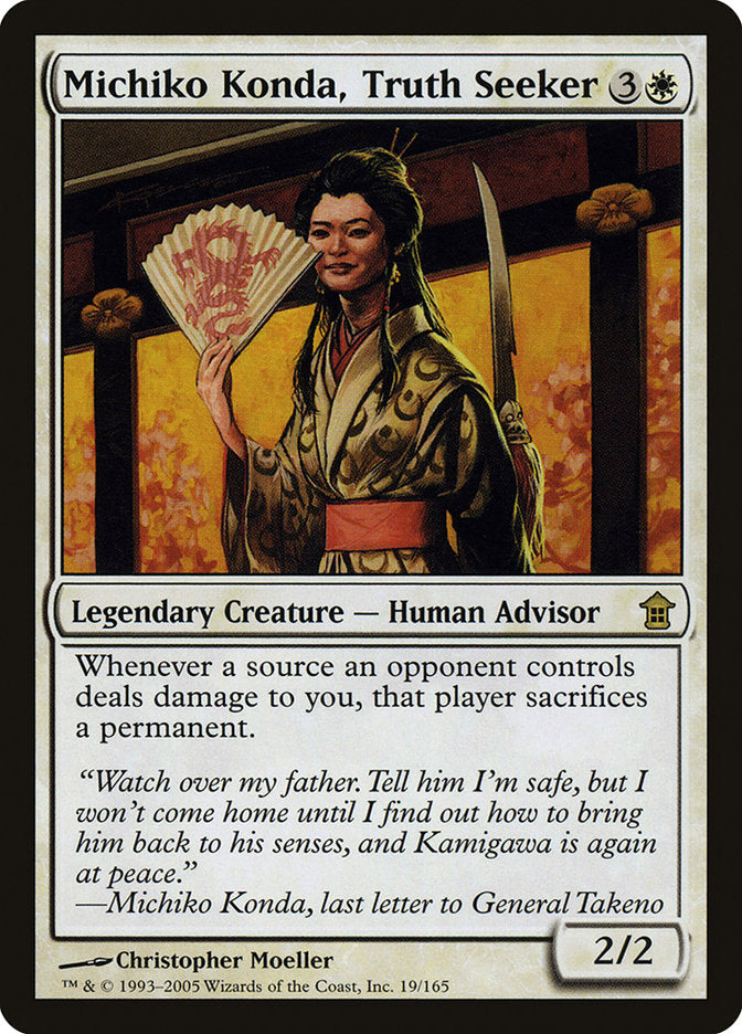 Michiko Konda, Truth Seeker [Saviors of Kamigawa] | GnG Games