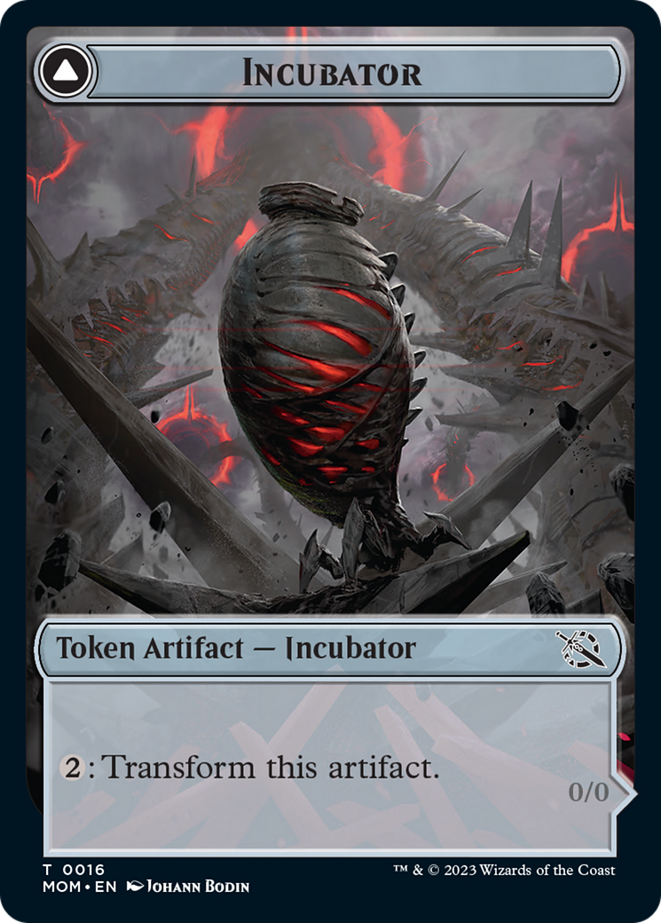 Incubator // Phyrexian (16) Double-Sided Token [March of the Machine Tokens] | GnG Games