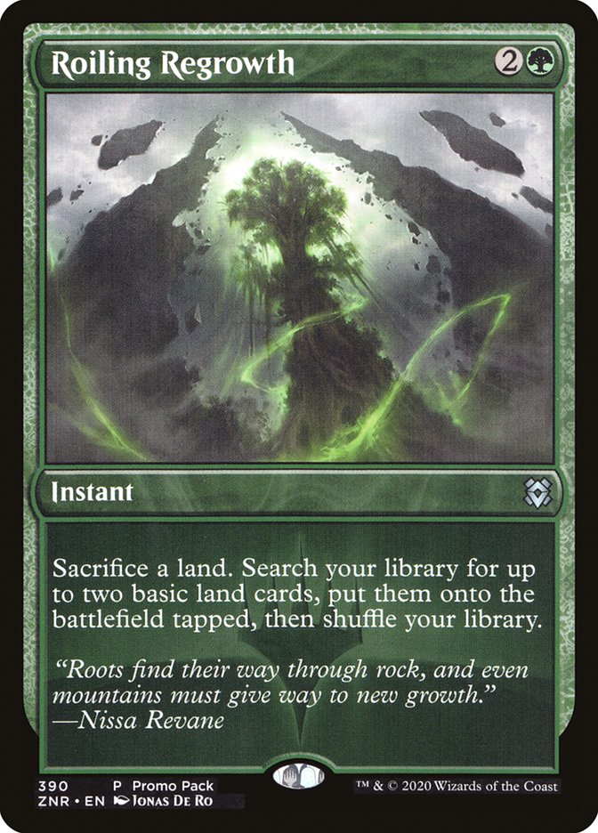 Roiling Regrowth (Promo Pack) [Zendikar Rising Promos] | GnG Games