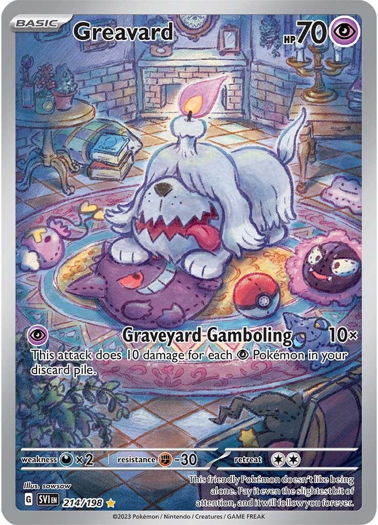 Greavard (214/198) [Scarlet & Violet: Base Set] | GnG Games