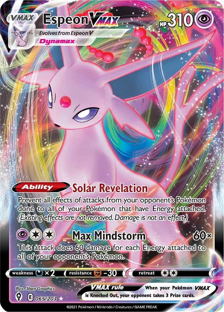 Espeon VMAX (065/203) [Sword & Shield: Evolving Skies] | GnG Games