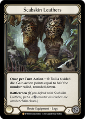 Scabskin Leathers [U-WTR004] (Welcome to Rathe Unlimited)  Unlimited Rainbow Foil | GnG Games